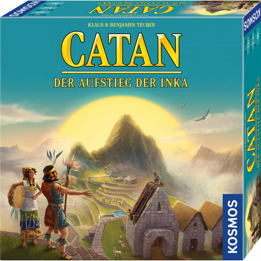 KOSMOS Catan - Der Aufstieg der Inka, Strategiespiel, Gesellschaftsspiel, Familienspiel, 682927