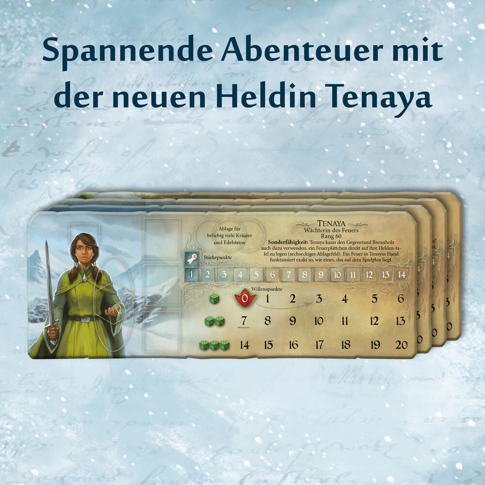 KOSMOS Die Legenden von Andor - Die ewige Kälte, Fantasy Brettspiel, Gesellschaftsspiel, 683351
