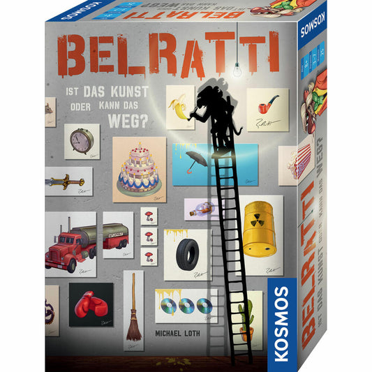 KOSMOS Belratti, Kooperatives Bild-Assoziationsspiel, Familienspiel, Kartenspiel, Gesellschaftsspiel, 683320