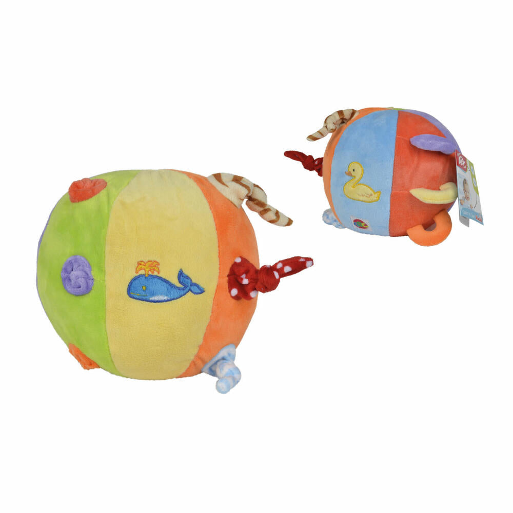 Simba ABC Soft-Ball, Spielball, Ball, Greifspielzeug, Kinder, Baby, Spielzeug, Bunt, Ø 16 cm, 104014315