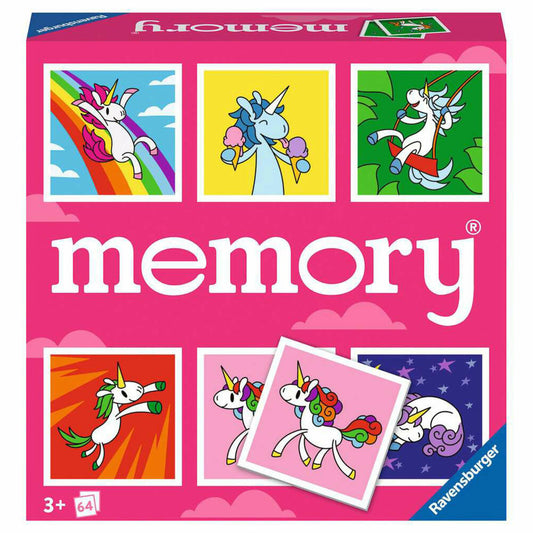 Ravensburger memory Einhörner, Memospiel, Merkspiel, Gedächtnisspiel, Kinderspiel, 20999