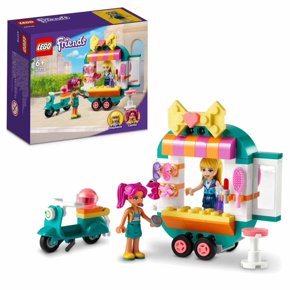 LEGO Friends Mobile Modeboutique, 94-tlg., Bauset, Konstruktionsset, Bausteine, Spielzeug, ab 6 Jahre, 41719