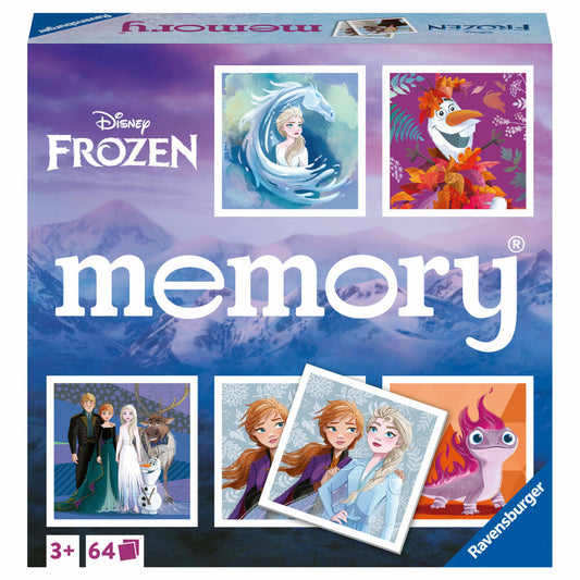 Ravensburger memory Disney Frozen, Memospiel, Kinderspiel, Kinder Spiel, ab 3 Jahre, 20890