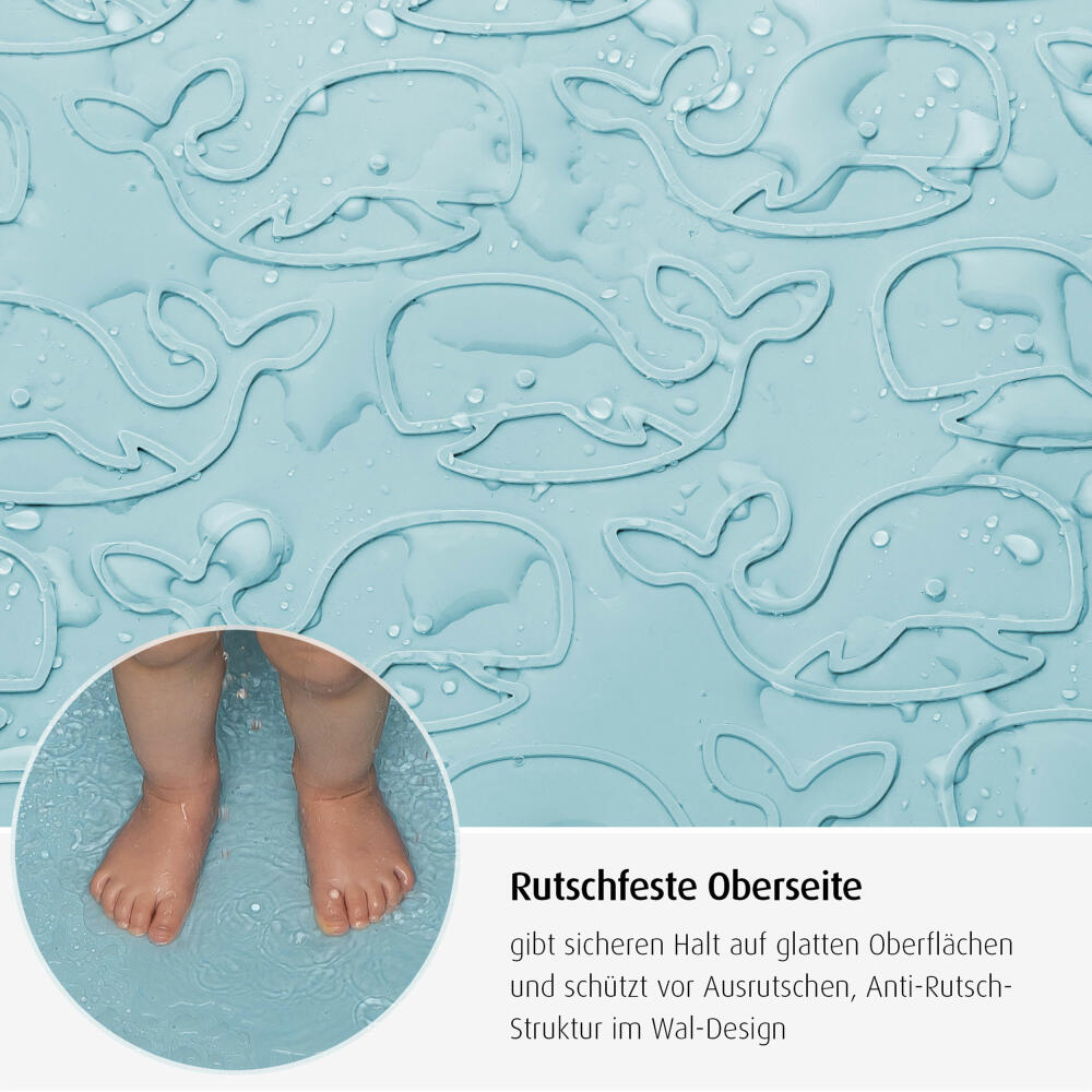 reer MyHappyBath Mat XL Baby Badewannenmatte, Badewanneneinlage, Badewannen Matte, Antirutschmatte, 97 x 36 cm, 76033