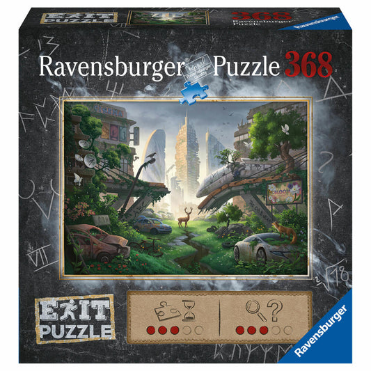 Ravensburger Exit Puzzle Jonas, Erwachsenenpuzzle, Ratespiel, Rästel, Escape, Puzzles, 368 Teile, 17121