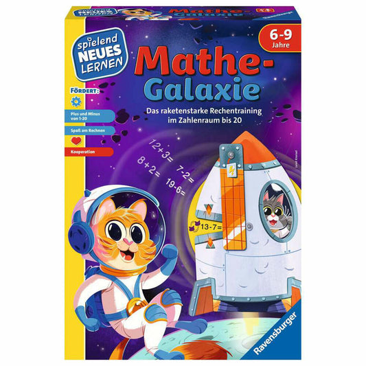 Ravensburger Spielend Neues Lernen Mathe Galaxie, Lernspiel, Kinderspiel, Kinder Spiel, 24970