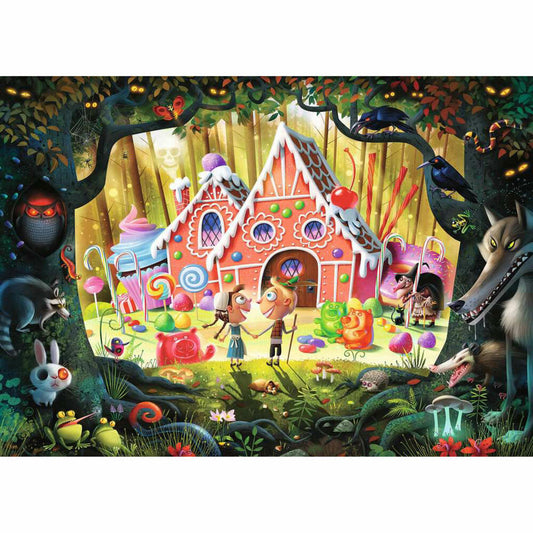 Ravensburger Puzzle Hänsel und Gretel, Erwachsenenpuzzle, 1000 Teile, 16950