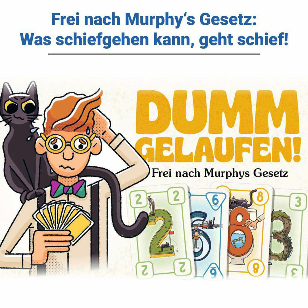 Ravensburger Dumm gelaufen!, Kartenspiel, Gesellschaftsspiel, Familienspiel, 20968