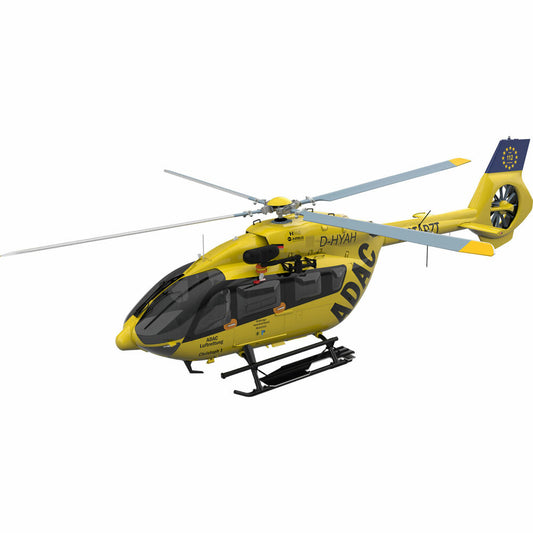 Revell Modellbausatz Airbus H145 ADAC Luftrettung, Hubschrauber, 275 Teile, 04969