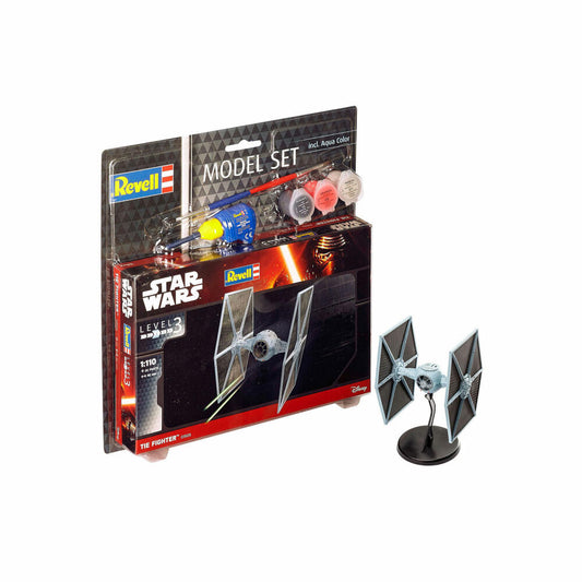 Revell Model Set Star Wars TIE Fighter, Modellbausatz, Modell Bausatz, 22 Teile, ab 10 Jahre, 63605