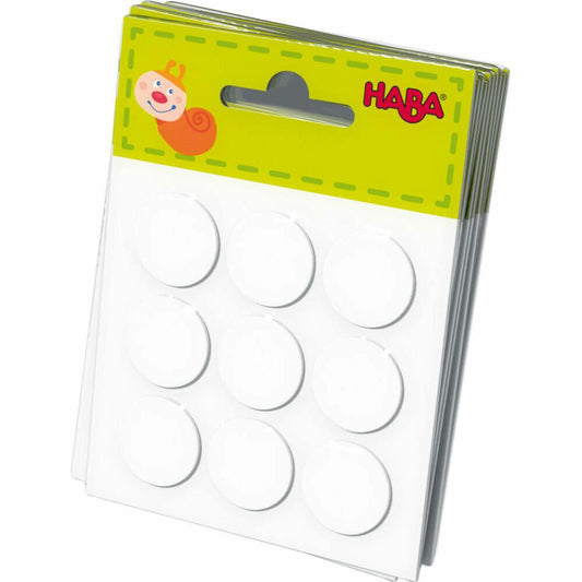 HABA Klebepads für Kunterbunte Holzbuchstaben, Kleber, Klebe Pads, Befestigung, 302473