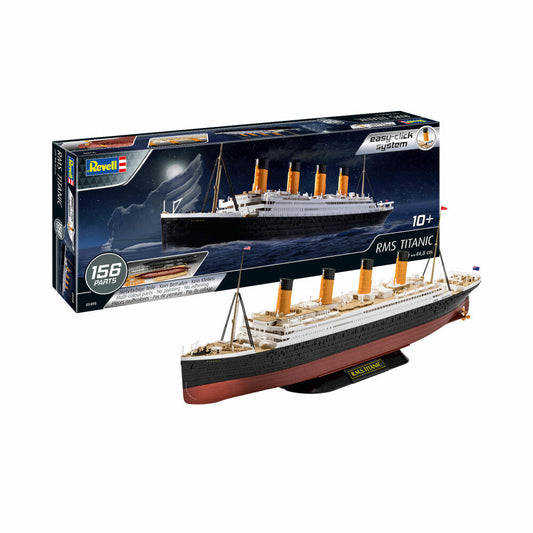 Revell Modellbausatz RMS Titanic, Schiff, Easy Click System, ohne Kleben, 156 Teile, ab 10 Jahren, 05498