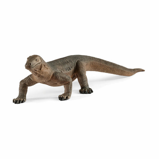 Schleich Wild Life Komodowaran, Raubtier, Wildtier, Spielfigur, Waran, Echse, 4.7 cm, 14826