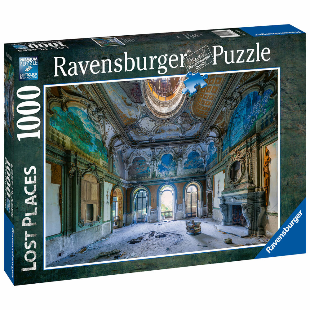 Ravensburger Lost Places Edition The Palace, Erwachsenenpuzzle, Puzzle, 1000 Teile, 17102