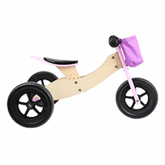 Legler Small Foot Laufrad-Trike Maxi 2 in 1 Rosa, Spielzeug, ab 12 Monate, 11611