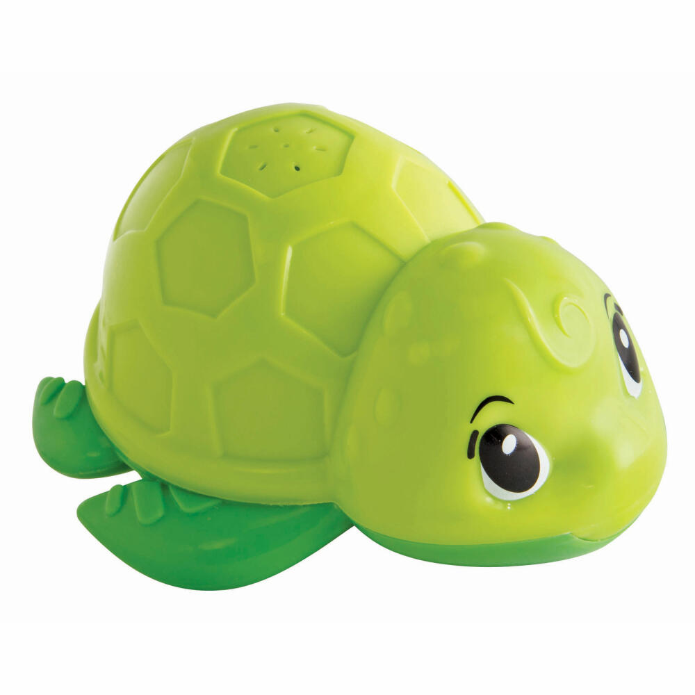 Simba ABC Badeschildkröte, Kinder, Baby Spielzeug, Badespielzeug, Schildkröte, Wasserfontäne, 104010013