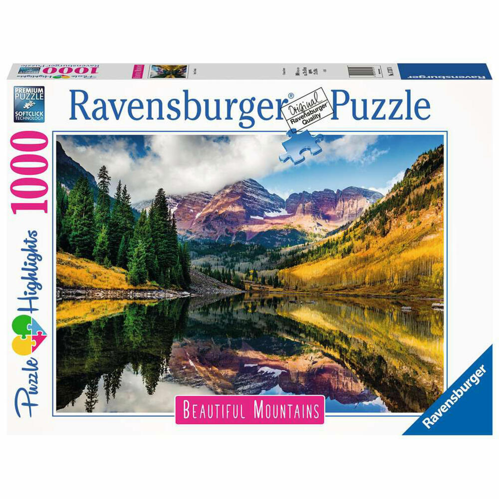 Ravensburger Puzzle Aspen, Colorado, Erwachsenenpuzzle, 1000 Teile, ab 14 Jahren, 17317