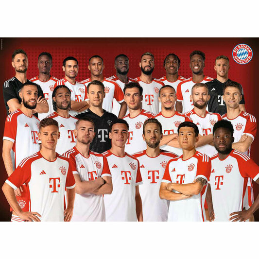 Ravensburger Puzzle FC Bayern Saison 2023/24, Erwachsenenpuzzle, 1000 Teile, ab 14 Jahren, 17543