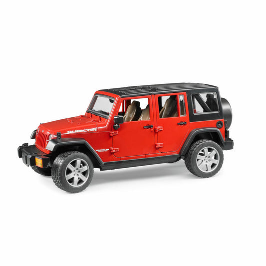 Bruder Freizeit Jeep Wrangler Unlimited Rubicon, Auto, Modellfahrzeug, Modell Fahrzeug, Spielzeug, 02525