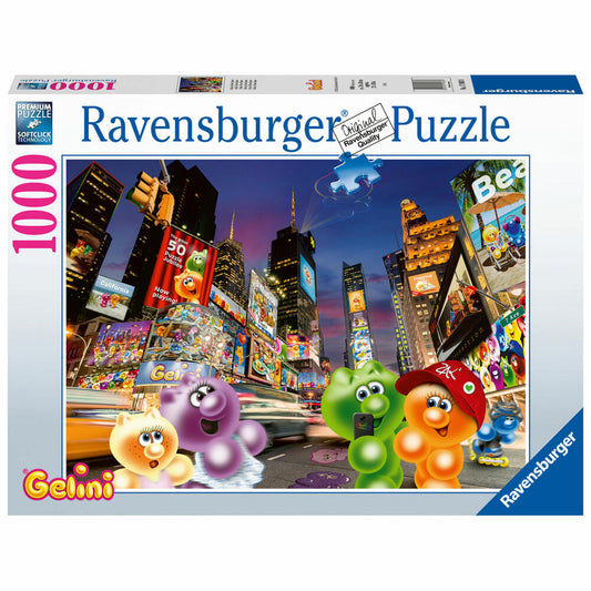 Ravensburger Gelini am Time Square, Erwachsenenpuzzle, Puzzle, 1000 Teile, 17083