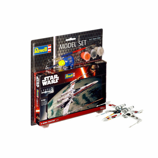 Revell Model Set Star Wars X-wing Fighter, Modellbausatz, Modell Bausatz, 21 Teile, ab 10 Jahre, 63601