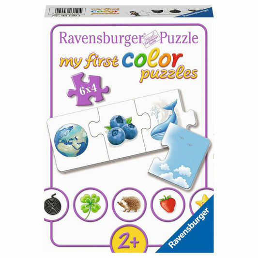 Ravensburger my first color puzzles Farben lernen, Puzzle, Kinderpuzzle, Legespiel, 03150