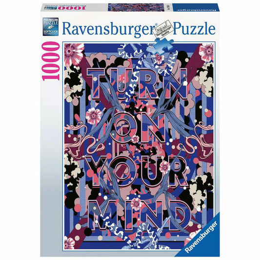 Ravensburger Turn on your mind, 1000 Teile, Erwachsenenpuzzle, Puzzle für Erwachsene, 17595