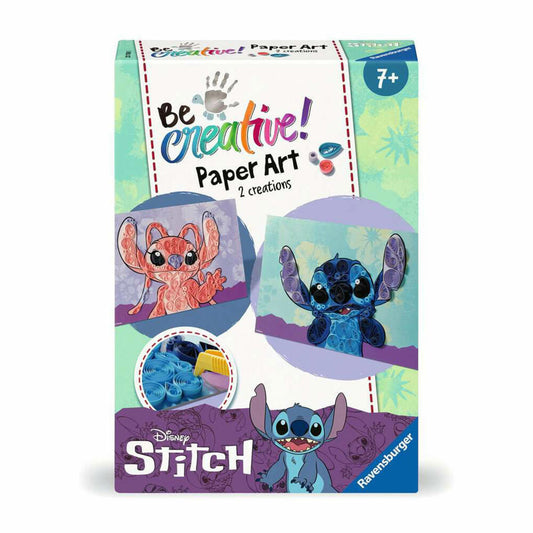 Ravensburger BeCreative Paper Art Quilling Stitch, Bastelset, Bastel Set, Basteln, Papierkunstwerke, 23750