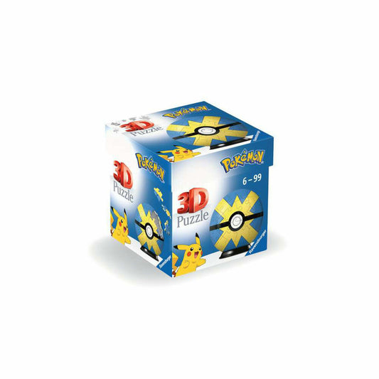 Ravensburger Puzzle-Ball Pokémon Flottball, 54 Teile, 3D Puzzle, Puzzleball, ab 6 Jahren, 11580