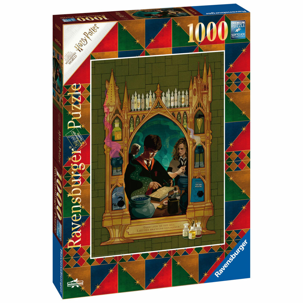 Ravensburger Puzzle Harry Potter und der Halbblutprinz, Film 6, Erwachsenenpuzzle, Erwachsenen Puzzles, 1000 Teile, 16747