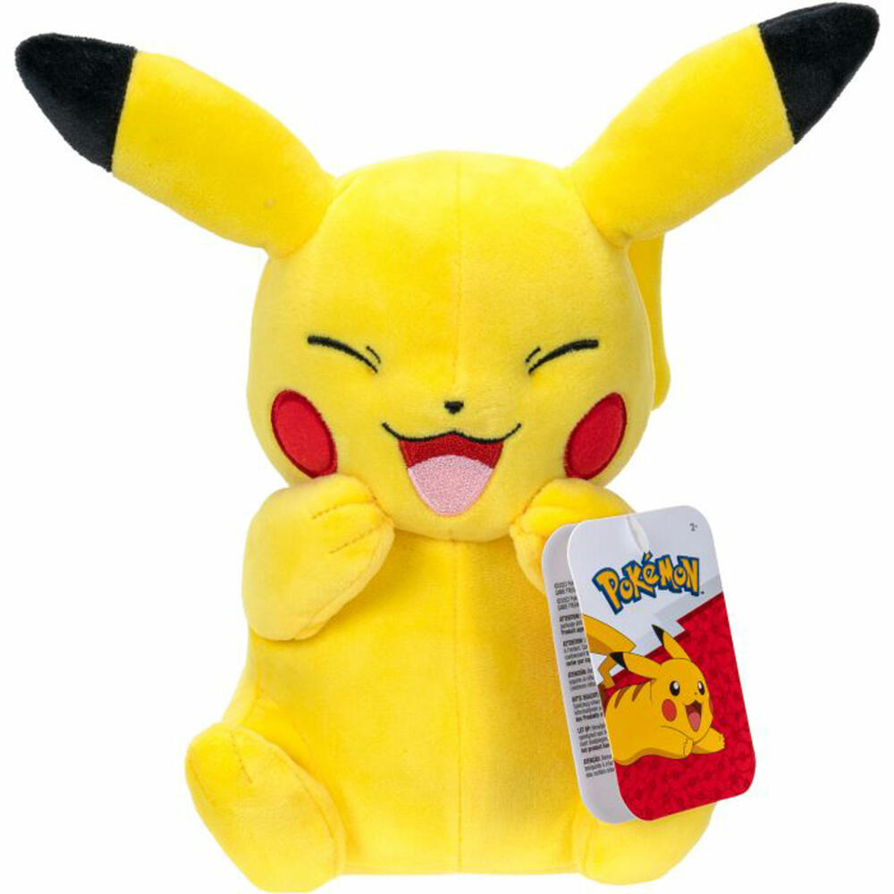 Pokemon Plüsch Pikachu #1, Plüschtier, Kuscheltier, Stofftier, 20 cm, PKW3080