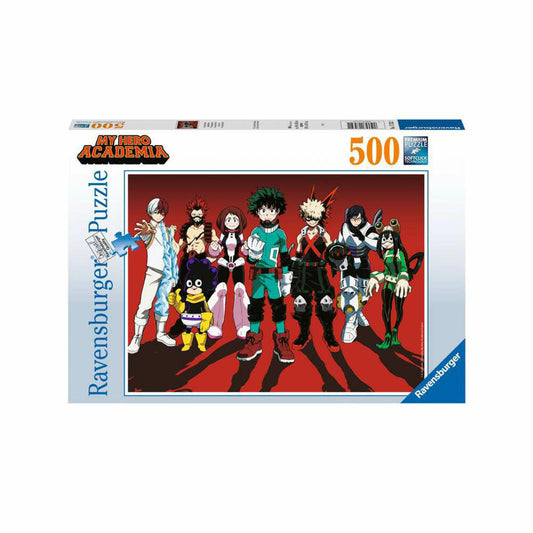 Ravensburger My Hero Academia Superhelden, 500 Teile, Erwachsenenpuzzle, Puzzle für Erwachsene, 17532