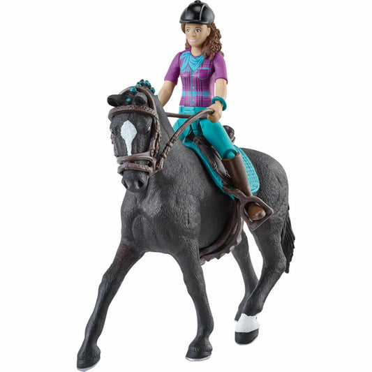 Schleich Horse Club Lisa und Storm, Spielfigur, Figur, Pferd, ab 5 Jahren, 42541
