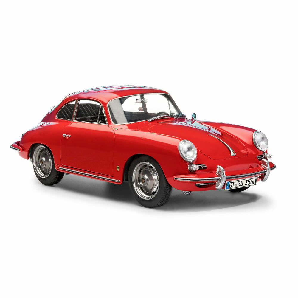 Revell Modellbausatz Porsche 356 B Coupé, Sportwagen, Easy-Click-System, ohne Kleben, 127 Teile, ab 10 Jahren, 07679