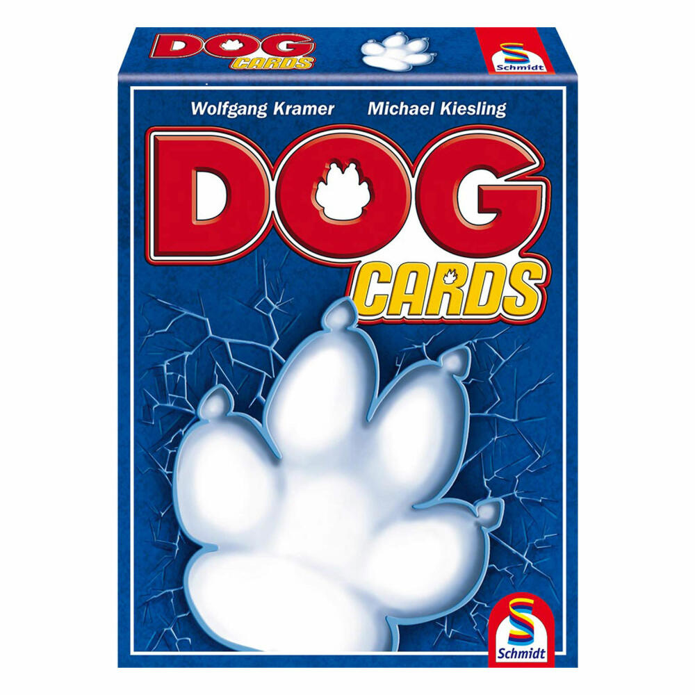 Schmidt Spiele Dog Cards Familienkartenspiel, Kartenspiel, Karten, 2 bis 4 Spieler, 75019