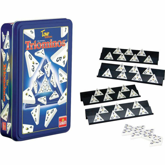 Goliath Triominos Tour Edition, Legespiel, Gesellschaftsspiel, Familienspiel, ab 6 Jahre, 360632