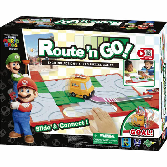 Epoch Super Mario Route N Go, Puzzlespiel, Geschicklichkeitsspiel, Kinderspiel, ab 5 Jahren, 7465