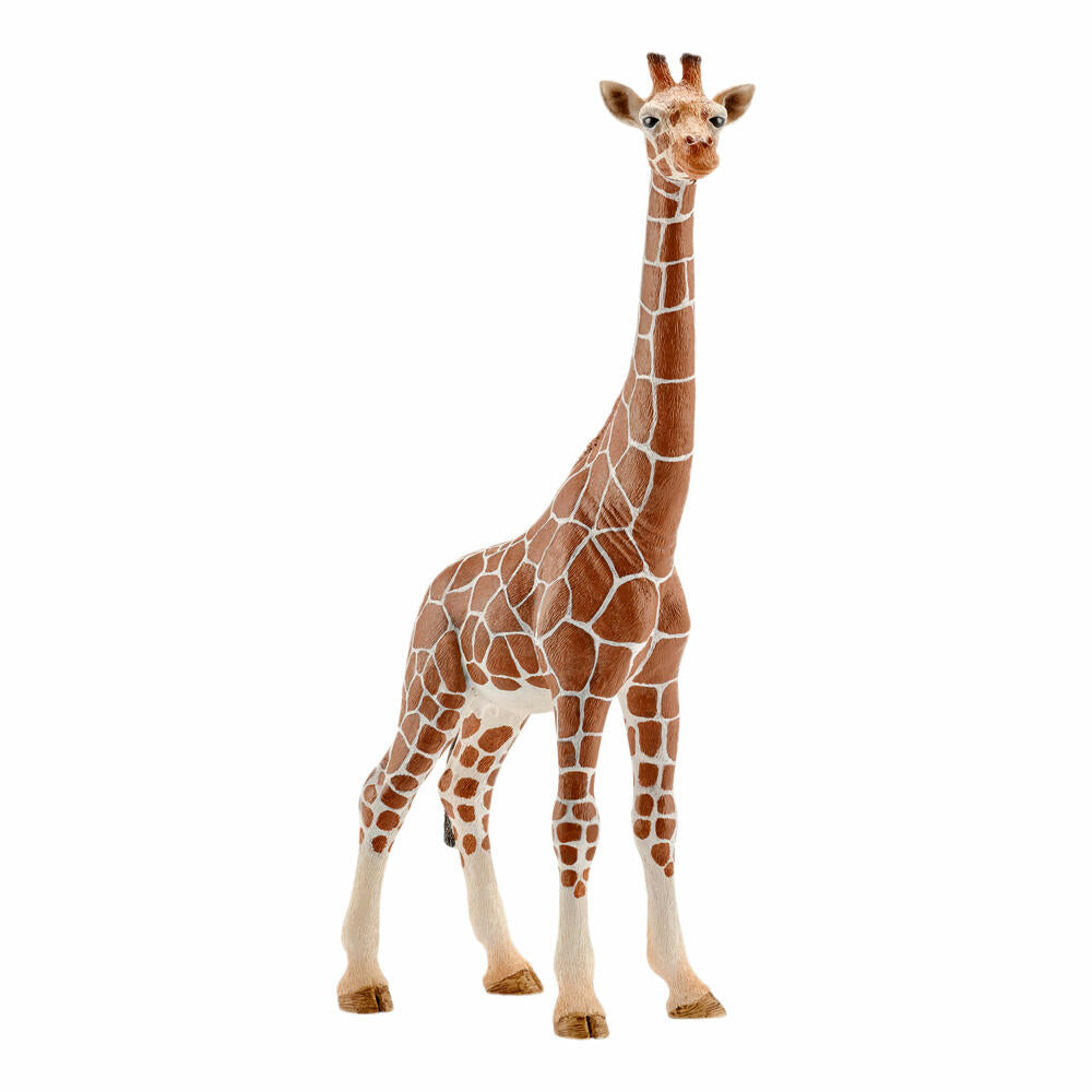 Schleich Wild Life Giraffenkuh, Giraffe, Wildtier, Spielfigur, 13.5 cm, 14750