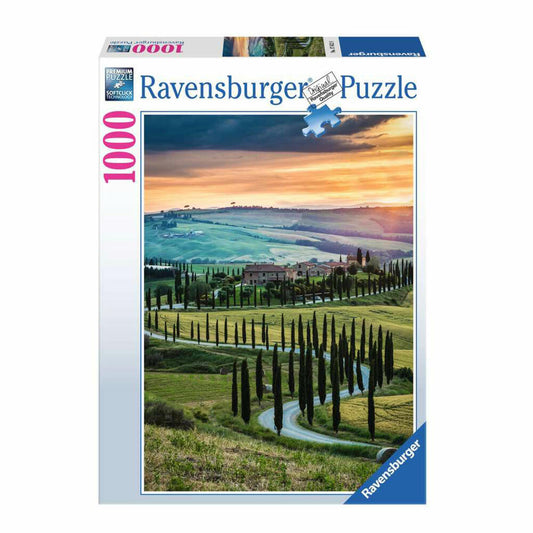 Ravensburger Val dOrcia, Toskana, 1000 Teile, Erwachsenenpuzzle, Puzzle für Erwachsene, 17612