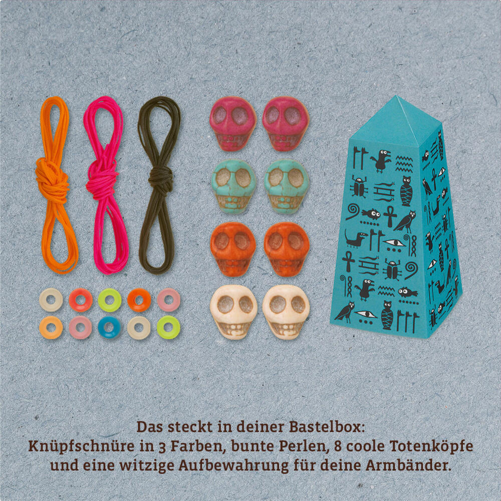 KOSMOS AllesKönnerKiste Armbänder knüpfen, Experimentierkasten, Bastelbox, Freundschaftsbänder selbst machen, DIY, 604585