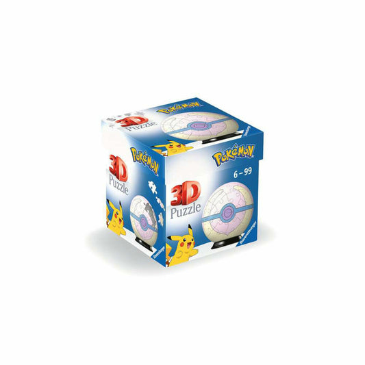 Ravensburger Puzzle-Ball Pokémon Heilball, 54 Teile, 3D Puzzle, Puzzleball, ab 6 Jahren, 11582