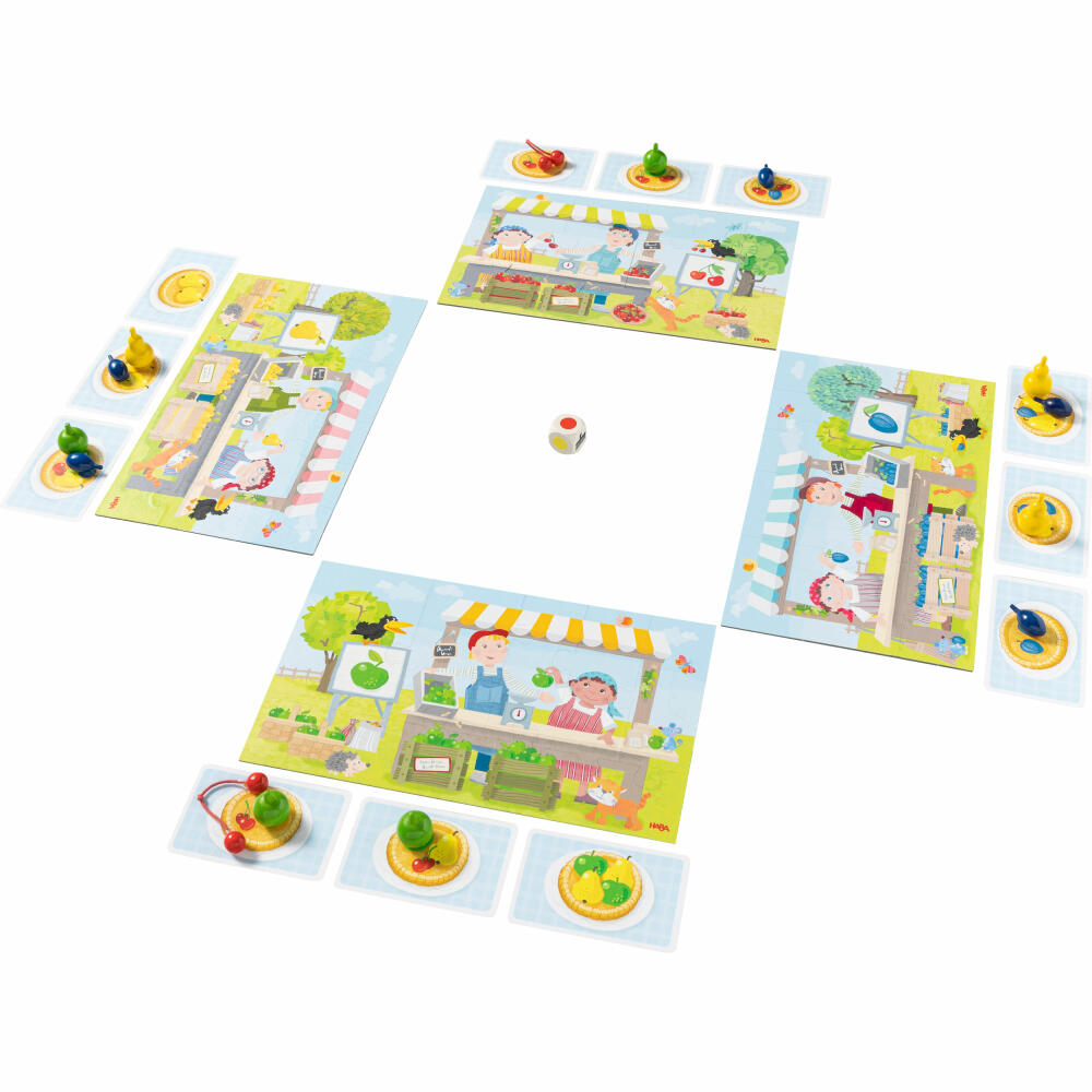 HABA Meine große Obstgarten-Spielesammlung, Kinderspiel, Kinder Spiel, ab 3 Jahren, 1302282003