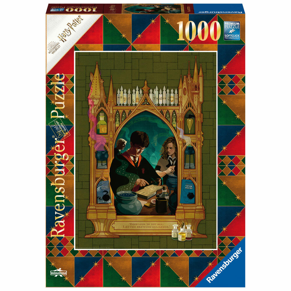 Ravensburger Puzzle Harry Potter und der Halbblutprinz, Film 6, Erwachsenenpuzzle, Erwachsenen Puzzles, 1000 Teile, 16747