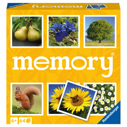 Ravensburger memory Natur, Memospiel, Kinderspiel, Kinder Spiel, ab 6 Jahre, 20881