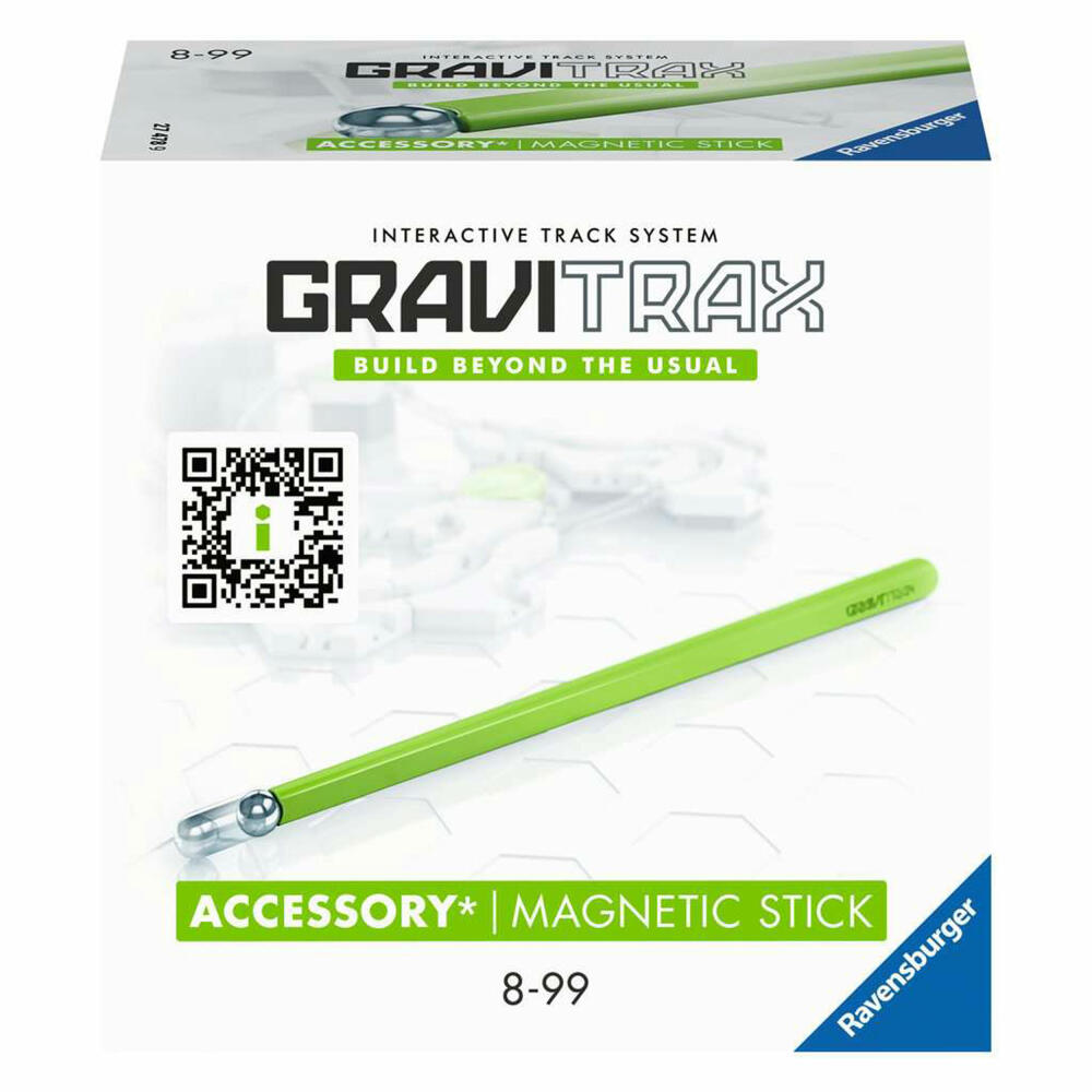 Ravensburger GraviTrax Accessory Magnetic Stick, Erweiterung, Interaktives Kugelbahnsystem, Kugelbahn, Zubehör, 27478