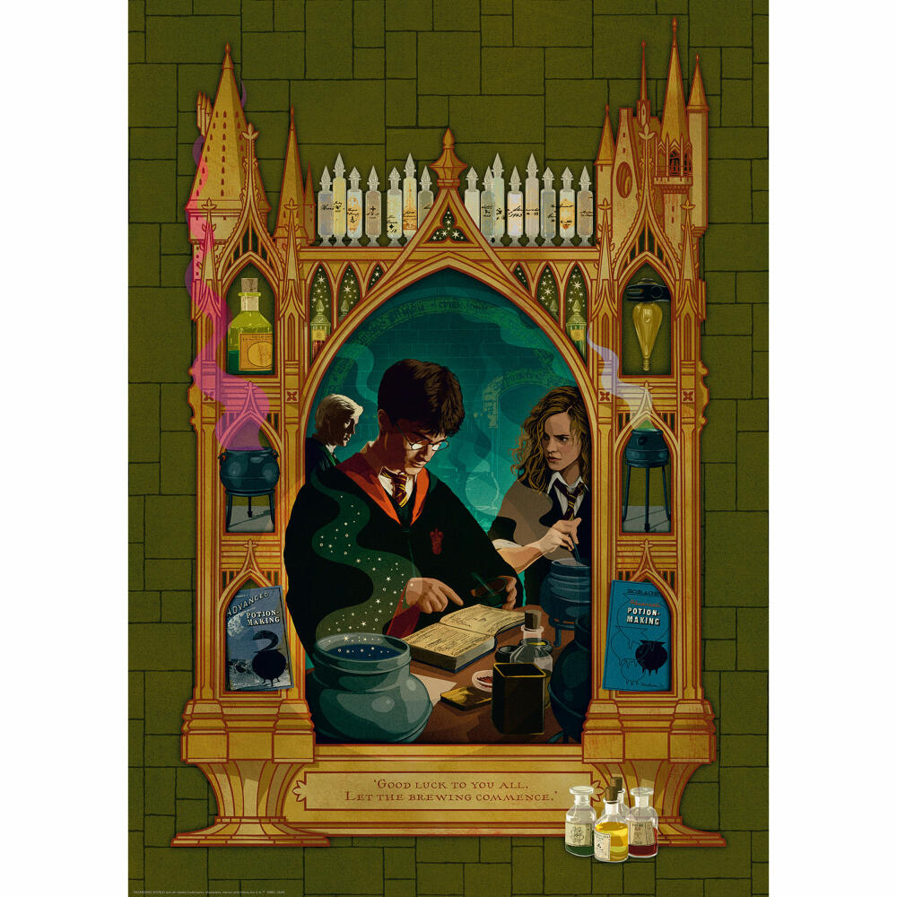 Ravensburger Puzzle Harry Potter und der Halbblutprinz, Film 6, Erwachsenenpuzzle, Erwachsenen Puzzles, 1000 Teile, 16747