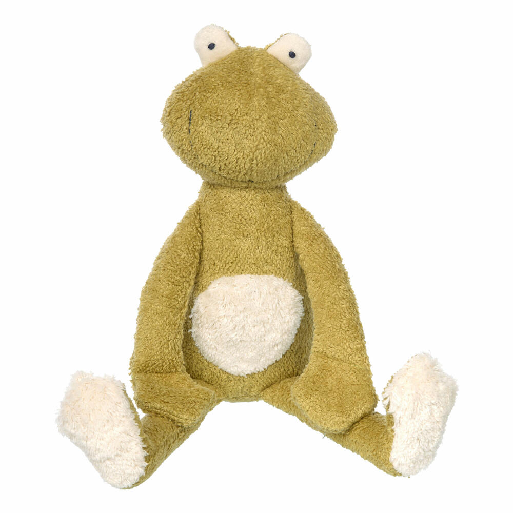 sigikid Green Collection Frosch, Kuscheltier, Plüschtier, Stofftier, Schmusetier, Baumwolle, 39335