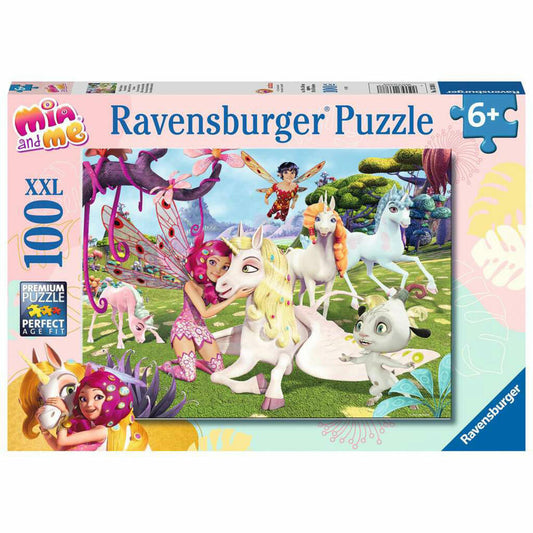 Ravensburger Kinderpuzzle Wahre Einhorn-Freundschaft, Kinder Puzzle, Puzzles, 100 Teile XXL, ab 6 Jahren, 13388