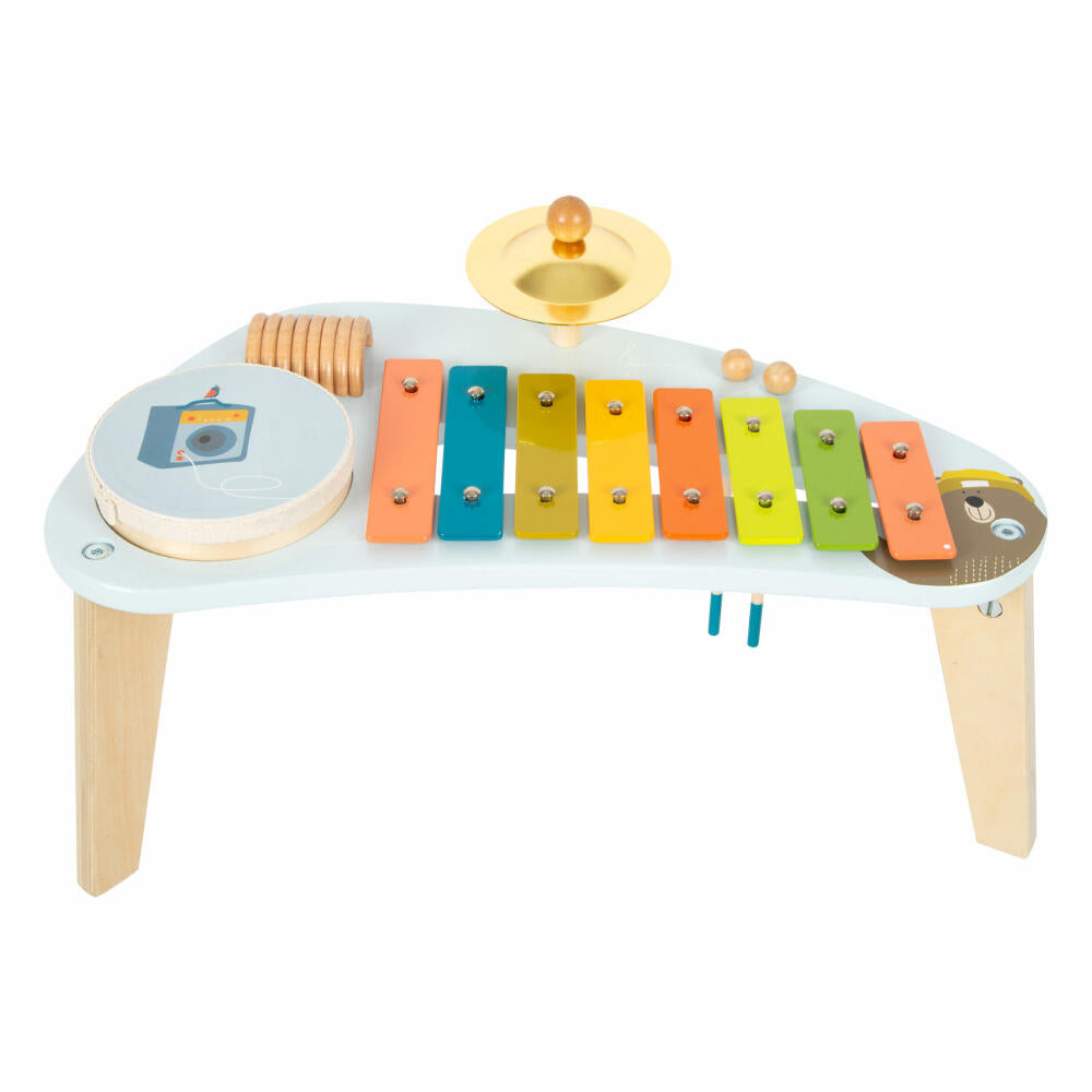 Legler Musiktisch Groovy Beats, Xylophon, Kinder-Instrument, Klangspiel, Holz, 12255