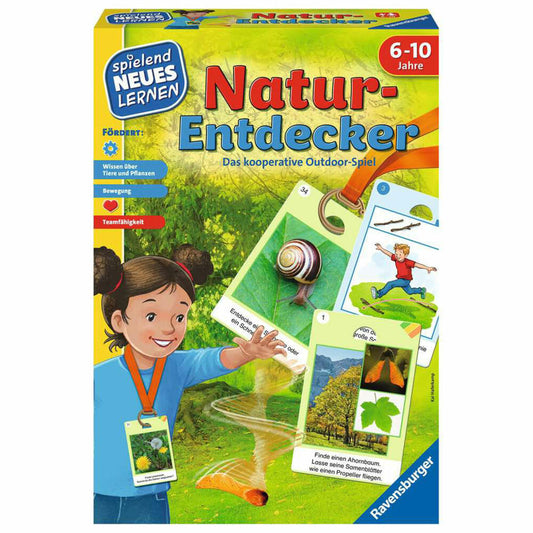 Ravensburger Natur-Entdecker, Lernspiel, Kinderspiel, Bewegungsspiel, Geschicklichkeitsspiel, 25033